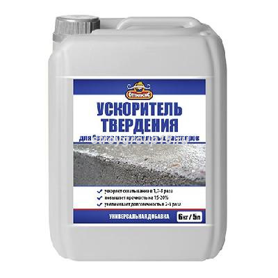 Ускоритель твердения ОПТИЛЮКС для бетона и строительных растворов 5 л.