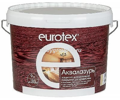 Аквалак Eurotex белый, 9 кг