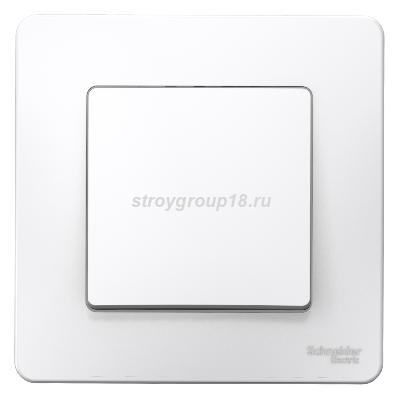 Выключатель Бланка 1СП бп 10А IP20 в сборе белый