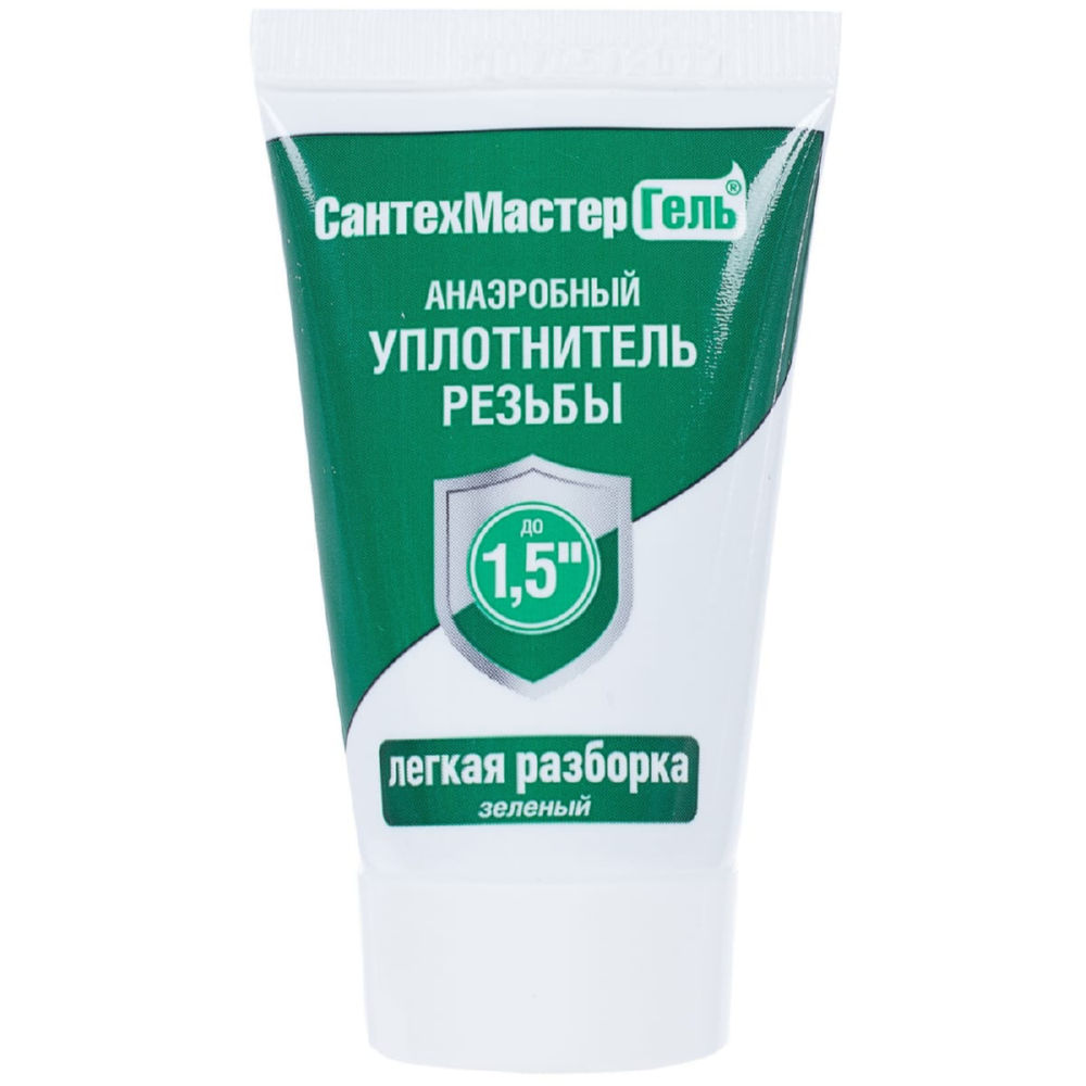 Гель зеленый, тюбик 15г. Сантехмастер 04013