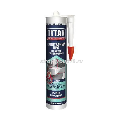 71514 Герметик силикон универсальный ,белый, 280мл TYTAN Professional