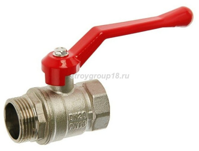 Кран шар  32 ВН руч никелир. PN50 Aqualink