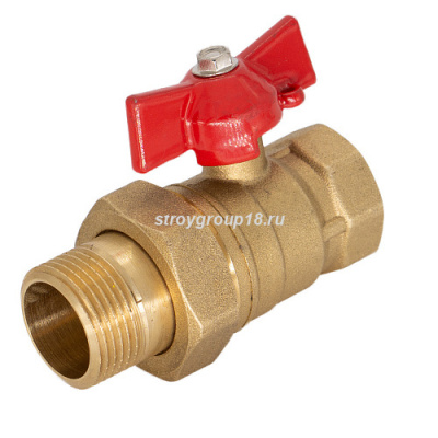 Кран американка  1" бабочка ВН Aqualink