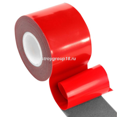 Скотч двухстронний 12мм*2м TORSO усиленный
