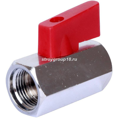 Миникран 1/2 ВВ (черная ручка) AQUALINK