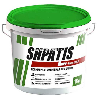 Шпаклевка SHPATIS  SuperFinish 18 кг