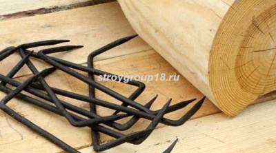 Скоба строительная 10*250